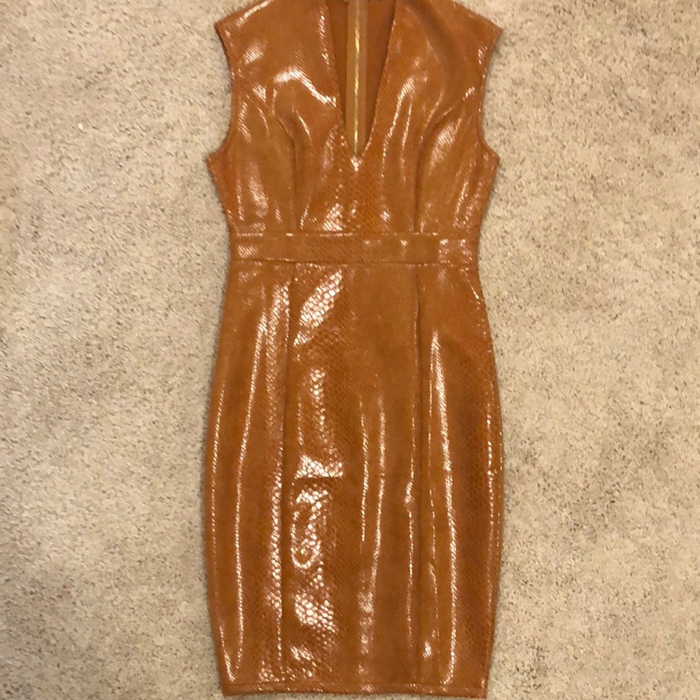 Snake Print Dress